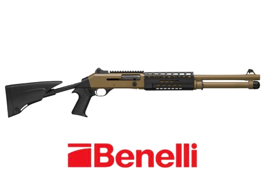 BENELLI M4 T PRO BROWN TELESKOPİK YARI OTOMATİK AV TÜFEĞİ